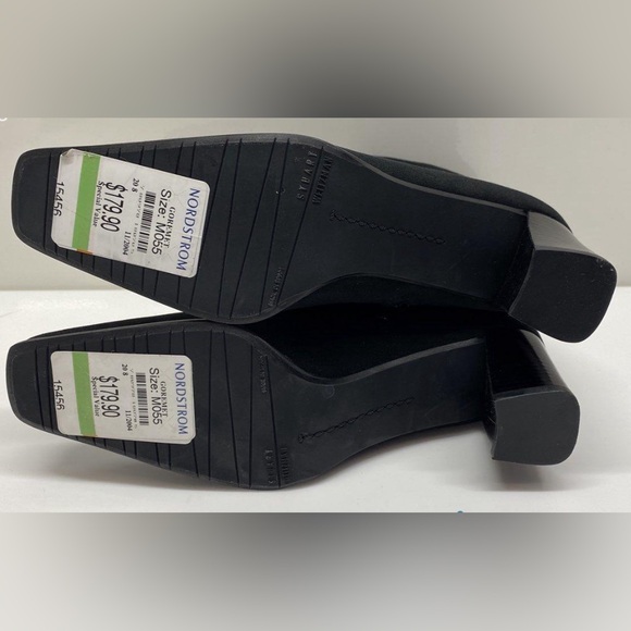 Stuart Weitzman Black Heeled Boots - Picture 5 of 5